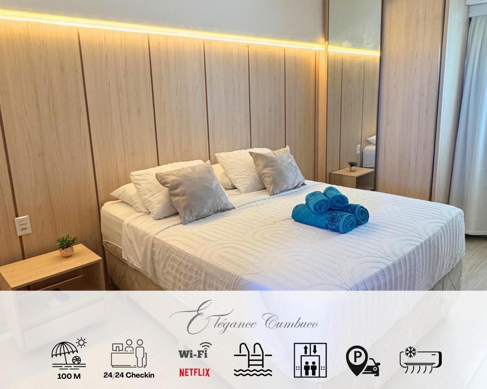 Apartamento Beach Place Cumbuco 100M Da Praia Caucaia Exterior foto